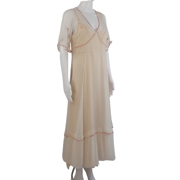 Hopeless Romantic Viscose & Cotton Dress Set Size Small - Picture 4 of 16